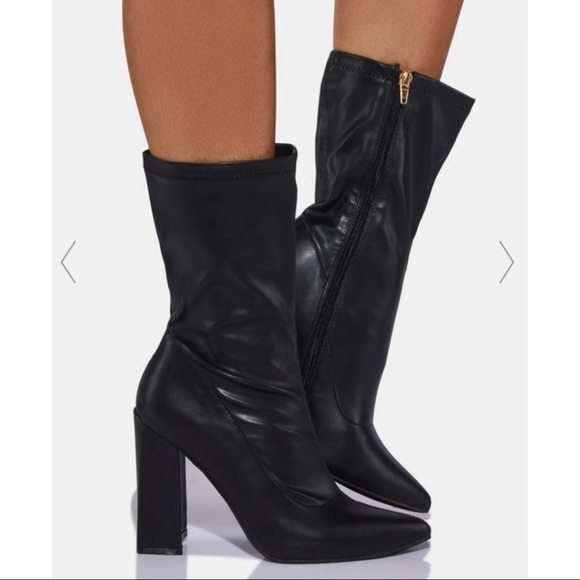 Dollskill Take My Word Black Boots - Picture 7 of 7